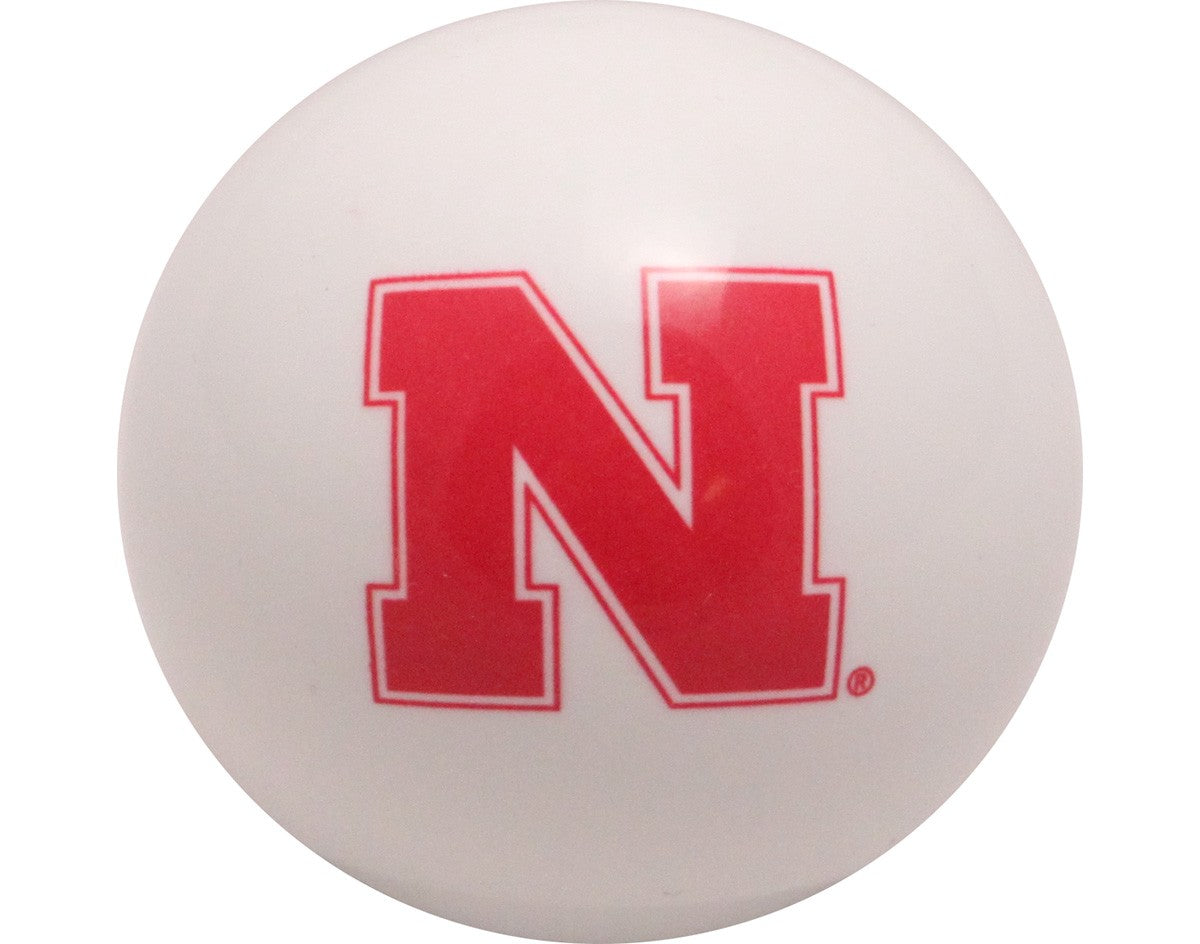 NCAA Imperial College Nebraska Cornhuskers Pool Billiard Cue or 8 Ball - White