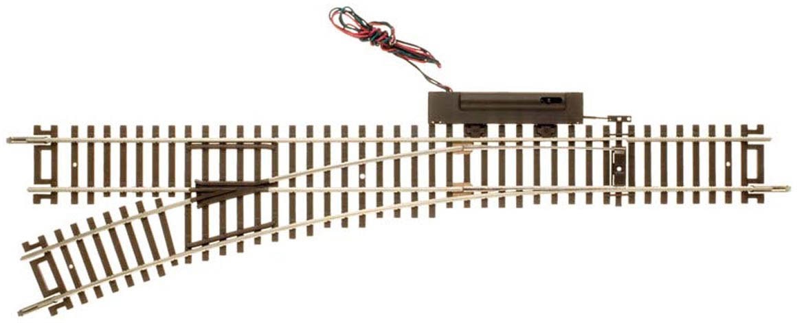 Atlas HO Scale Code 83 22" Remote Left-Hand Turnout/Switch Model Train Track