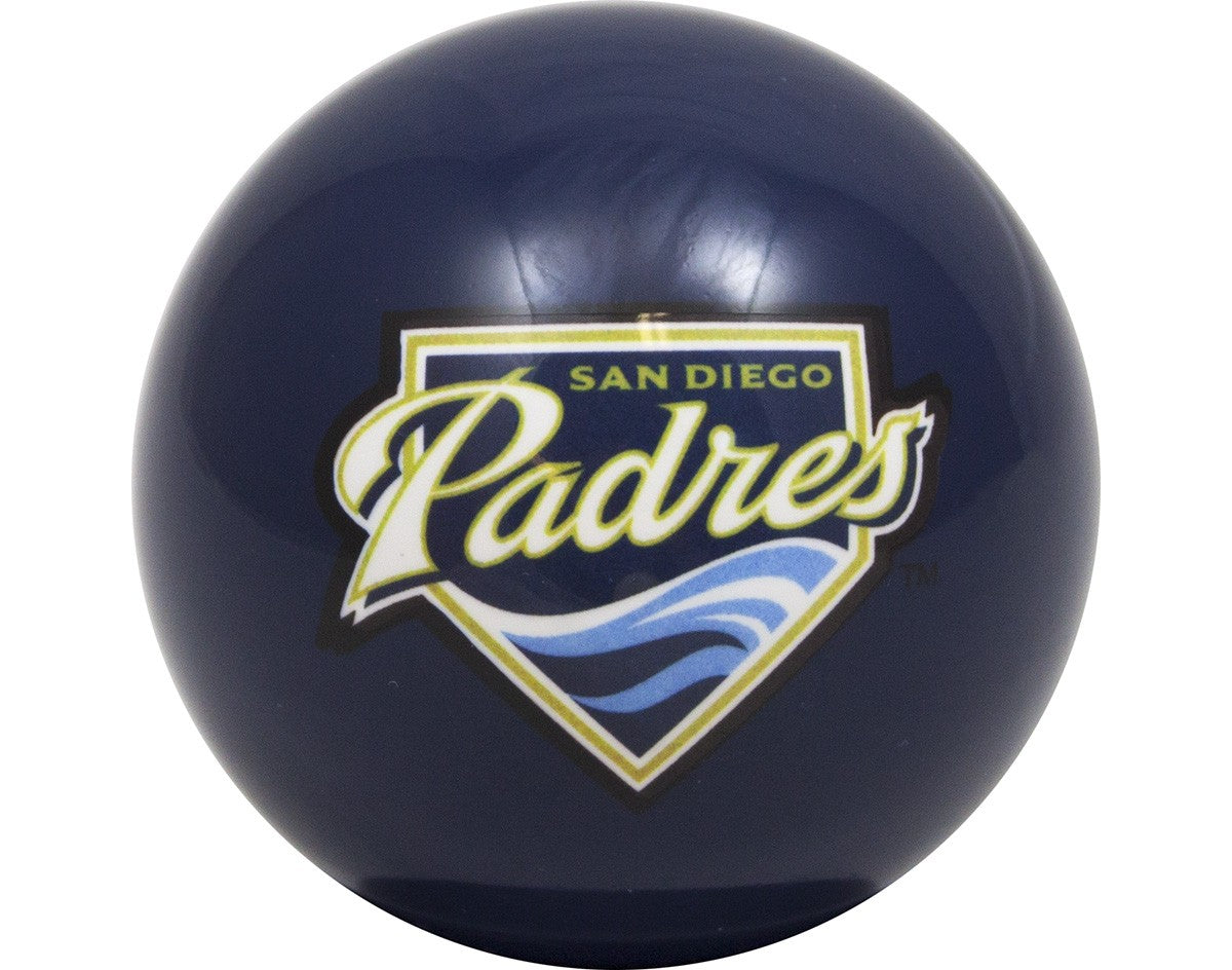 MLB Imperial San Diego Padres Pool Billiard Cue/8 Ball - Blue - Old Style
