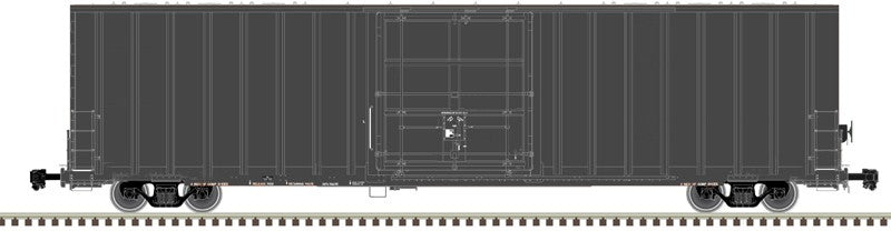 Atlas HO Scale Gunderson 7538 Single Plug-Door Boxcar - Undecorated