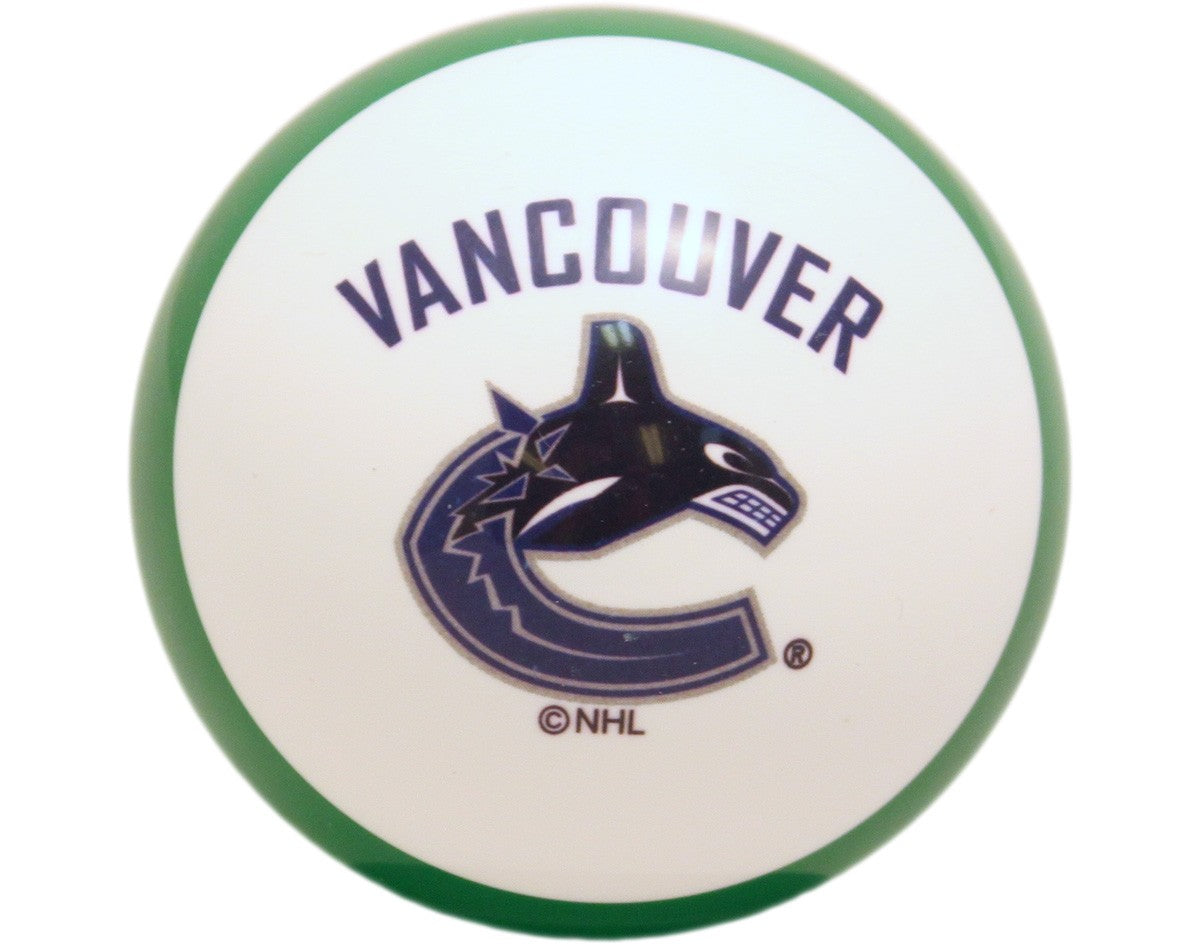 NHL Imperial Vancouver Canucks Pool Billiard Cue/8 Ball - Green