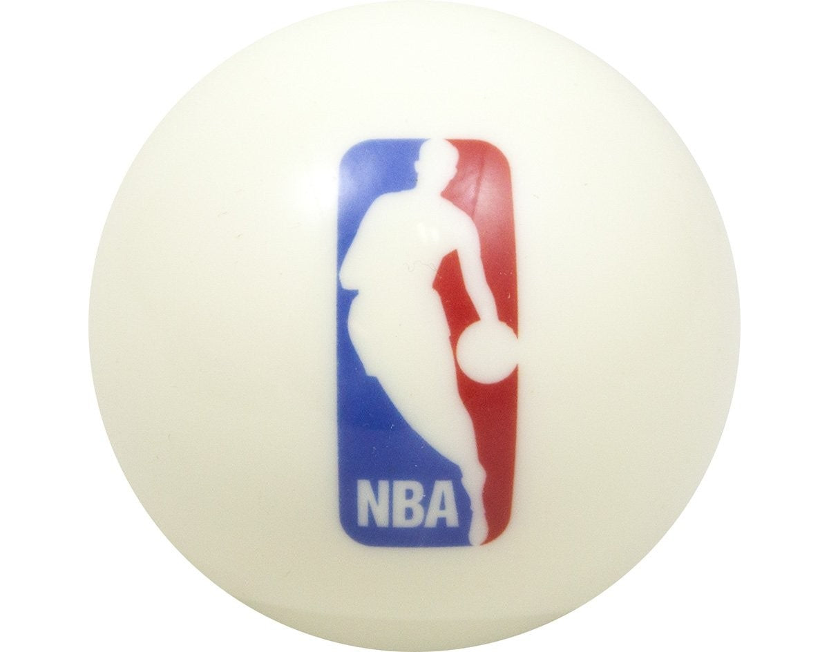 NBA Imperial NBA Logo Pool Billiard Cue/8 Ball - White