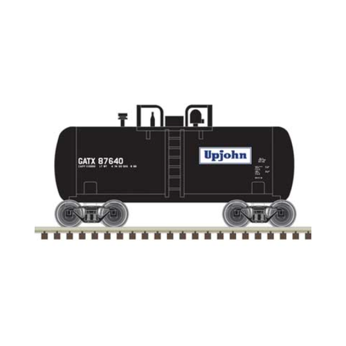 Atlas N Scale Trainman Beer Can Tank Car Upjohn (GATX) #87640