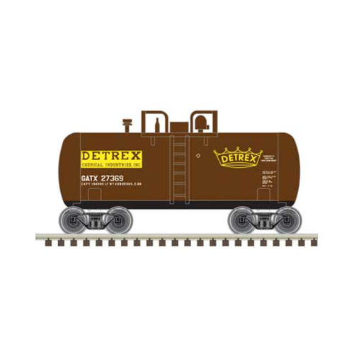 Atlas N Scale Trainman Beer Can Tank Car Detrex (GATX) #27369
