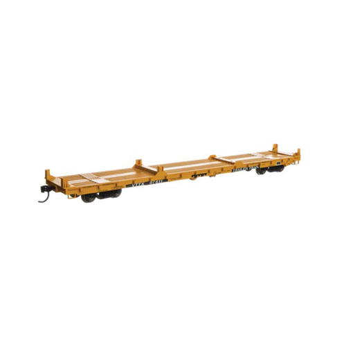 Walthers HO Scale 60' Pullman Standard Flatcar Trailer Train VTTX # 97611