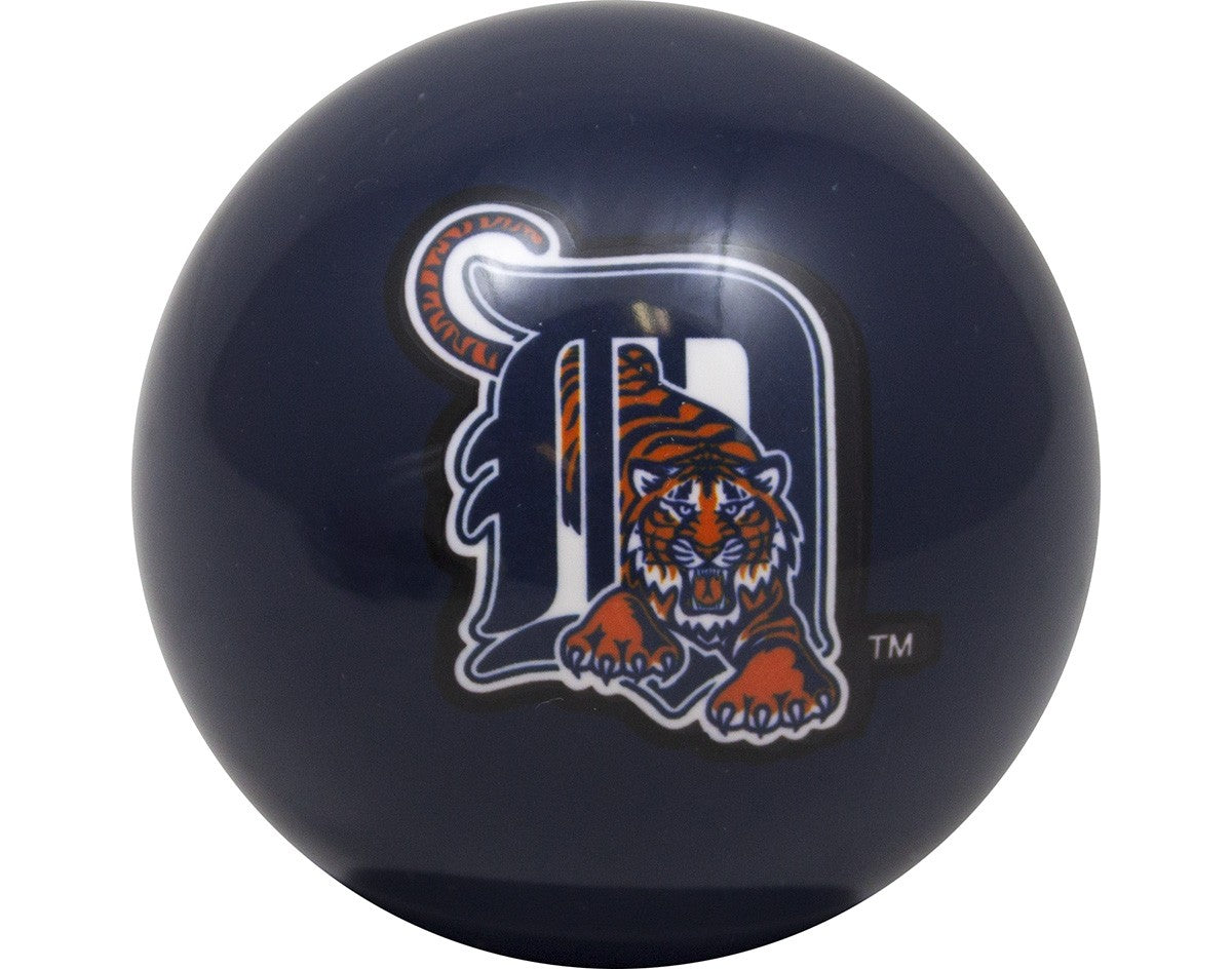 MLB Imperial Detroit Tigers Pool Billiard Cue/8 Ball - Blue - Old Style