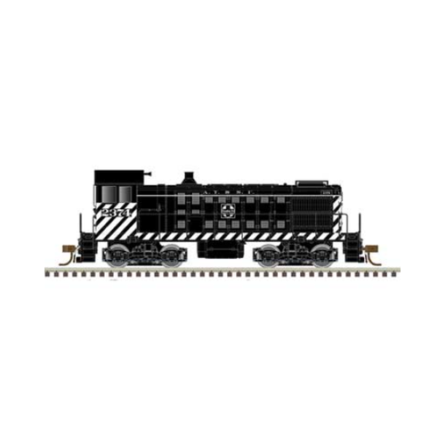 Atlas N Scale Alco S2 Locomotive LokSound & DCC Santa Fe ATSF #2373