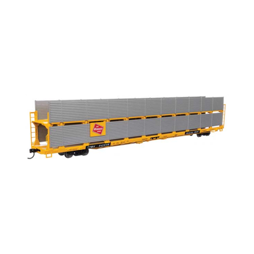 Walthers HO Scale 89' Flatcar Auto Rack MRR/Trailer Train Flatcar TTBX #941648