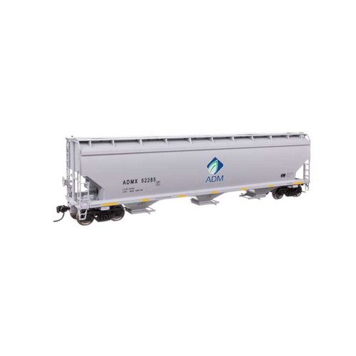Walthers HO Scale 60' NSC 5150 3Bay Covered Hopper Archer Daniels Midland #52285