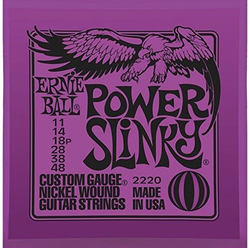 Ernie Ball 2220 Power Slinky 11-48 (6 Pack Bundle)