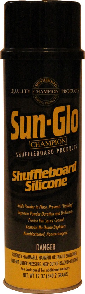 Sun-Glo Silicone Shuffleboard Spray