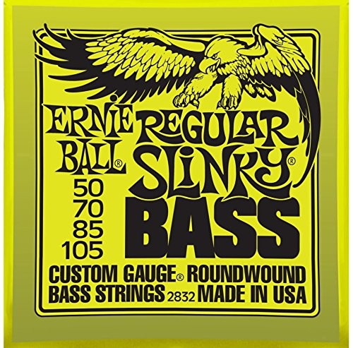 Bulk 6 Sets Ernie Ball Regular Slinky (50-105) Gauge Electric Bass Guitar Strings 2832