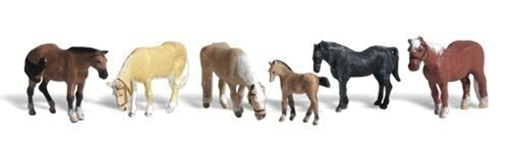 Woodland Scenics Farm Horses HO Scale