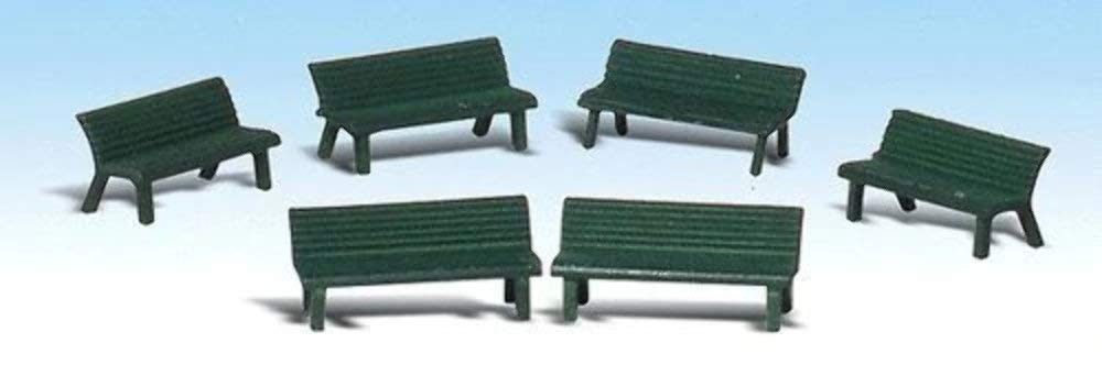 Woodland Scenics Park Benches HO Scale