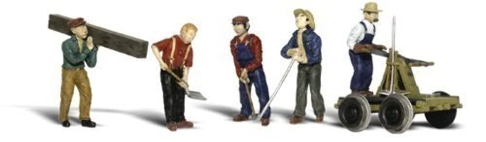 Rail Workers HO Scale Woodland Scenics