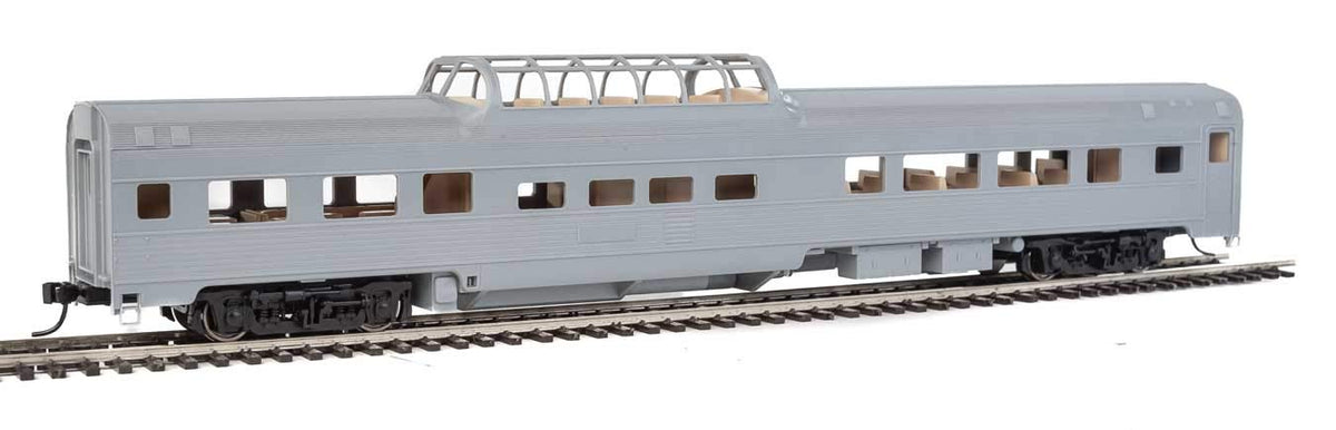 WalthersMainline - 85' Budd Dome Coach - Ready to Run -- Undecorated - HO
