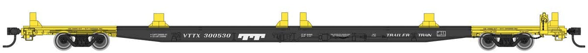 Walthers HO Scale 85' General American G85 Flatcar Trailer-Train/VTTX #300530