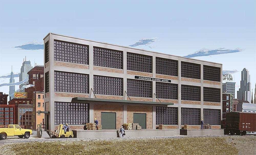 Walthers Cornerstone Series® HO Scale Background Building Kits Armstrong Electric Motors