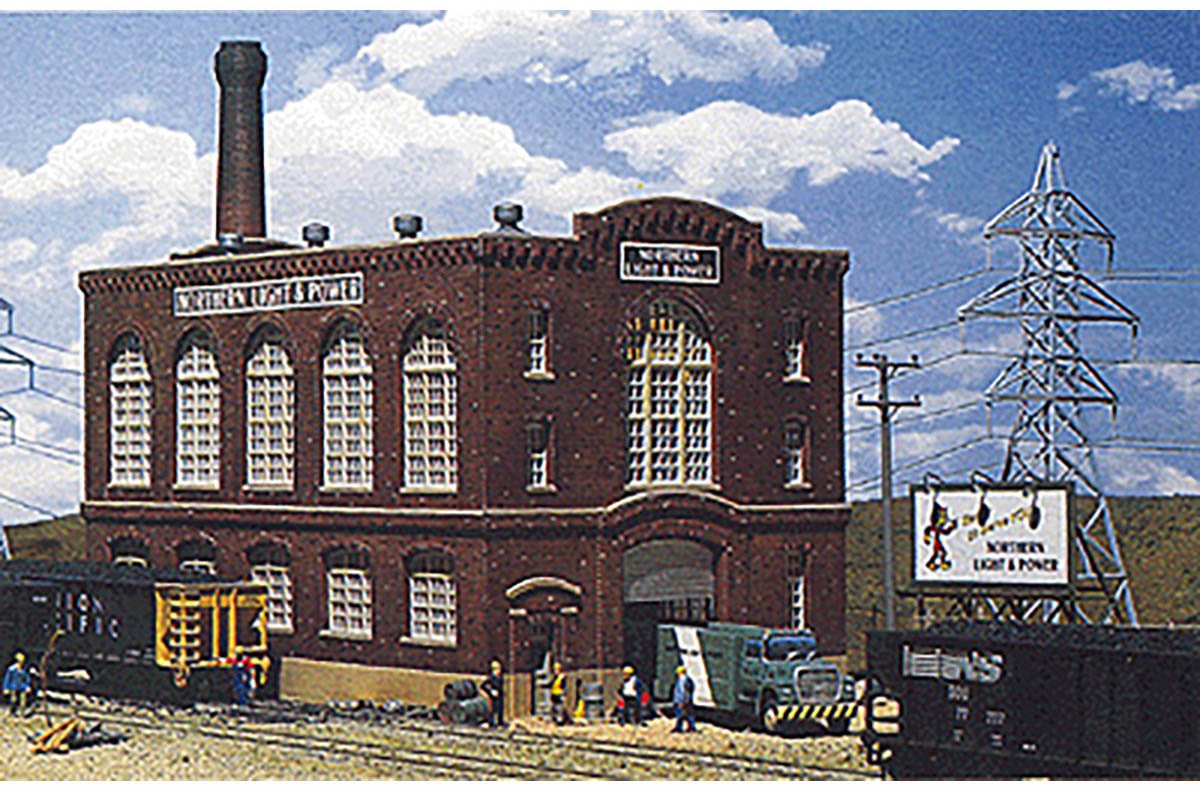 Walthers Cornerstone N Scale Building/Structure Kit Northern Light & Power