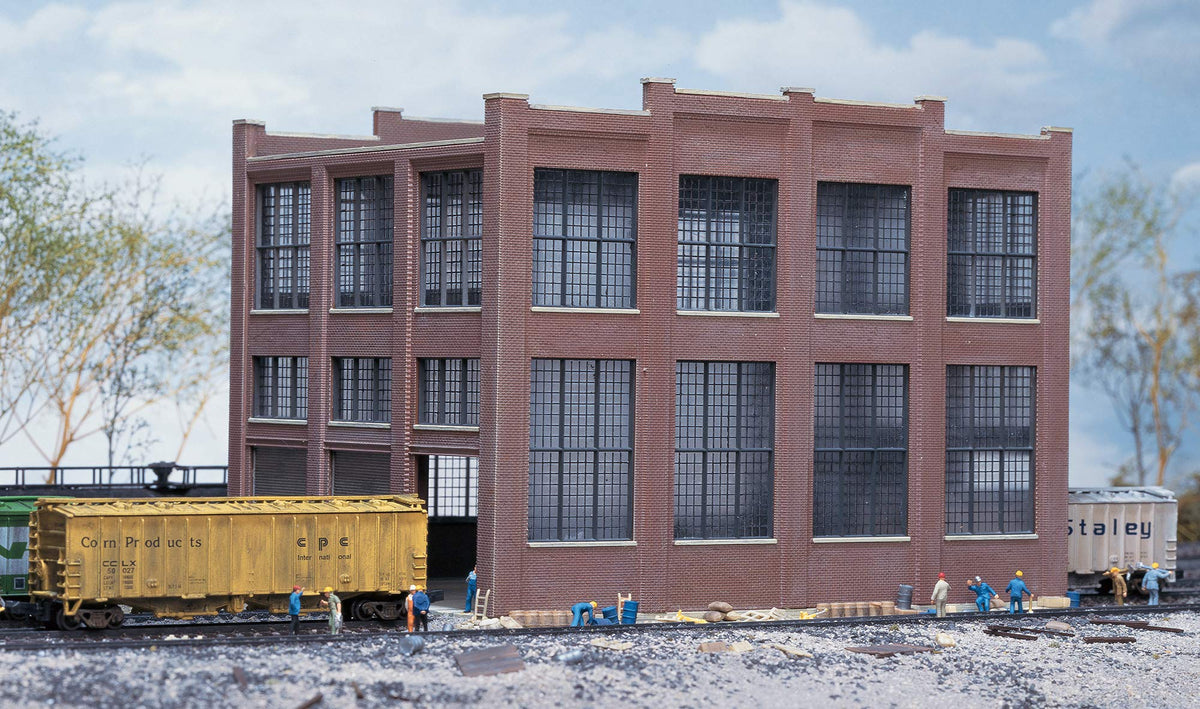 Walthers Cornerstone Backshop 933-3227 N Scale Model Railroad - Structure Kit
