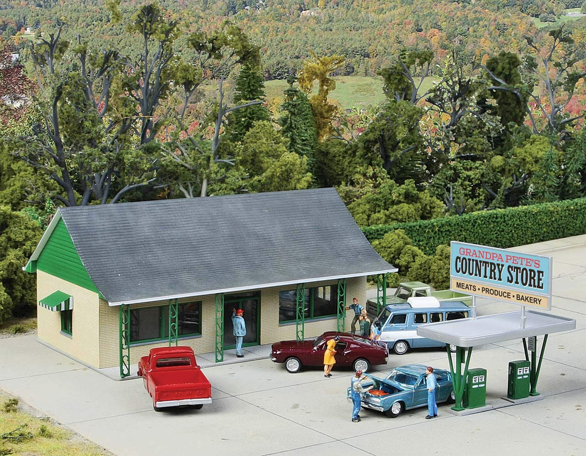 Walthers Cornerstone Country Store 933-3491 HO Scale Model Railroad - Structure Kit
