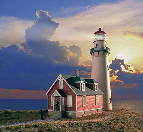 Walthers Cornerstone HO Scale Rocky Point Lighthouse Kit