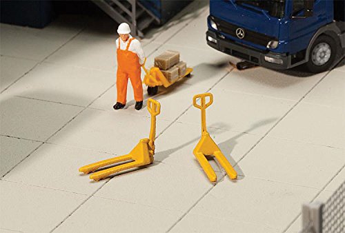 Walthers HO Scale Model Railroad Scenery Kit Pallet Jacks Kit (4-Pack)
