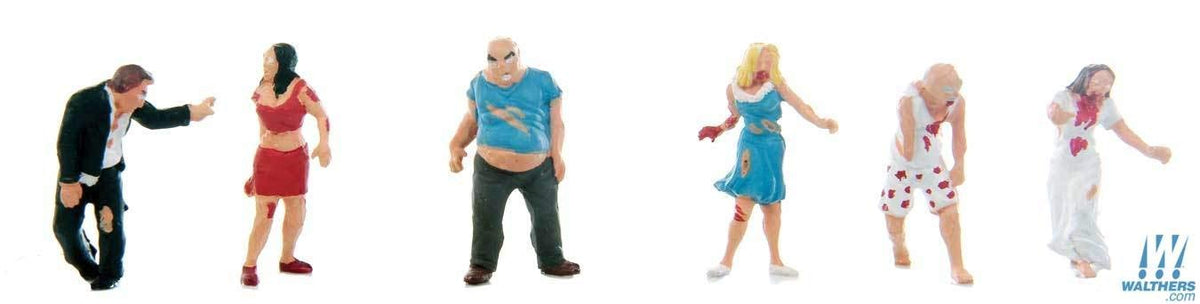 Walthers Scenemaster Zombies HO Scale