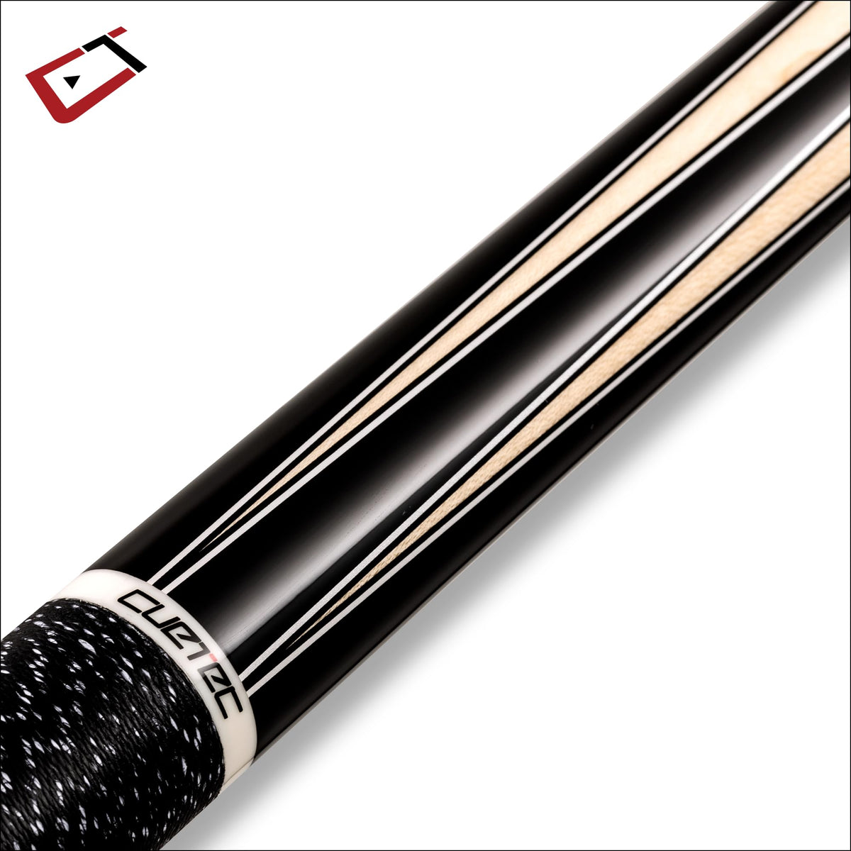 Cuetec Avid Era Sneaky Pete Style Pool Cue (Natural 6 Point with Wrap, 11.75mm)