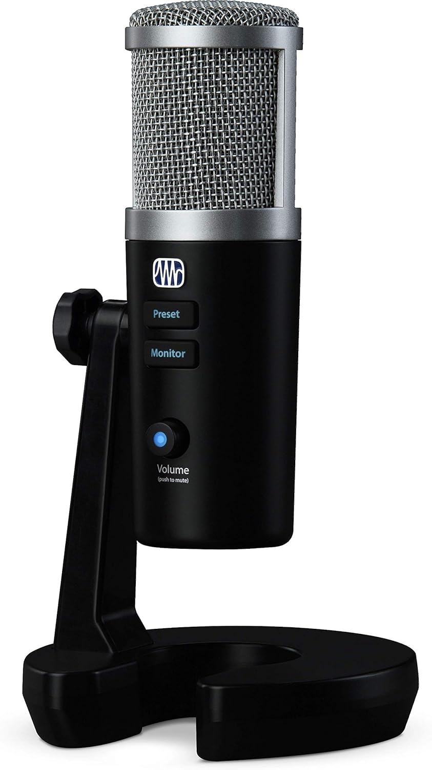 PreSonus Revelator USB Condenser Microphone - Black