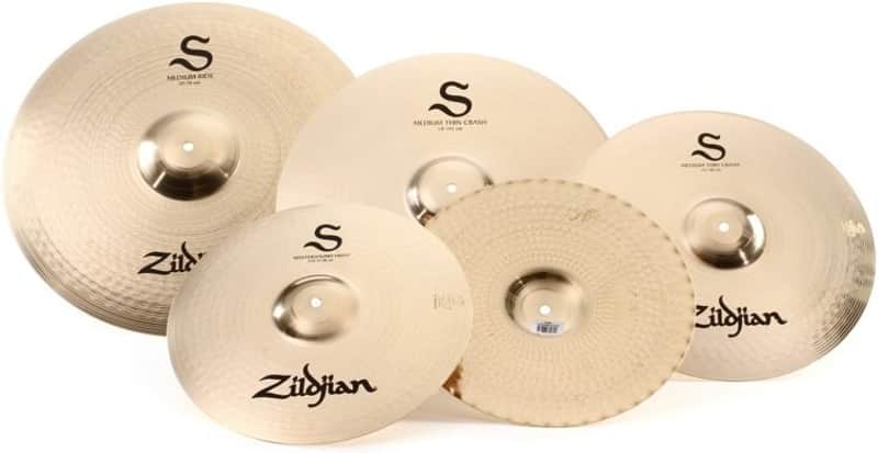 Zildjian S391 S Performer Cymbal Pack w/ 14" Hi-Hats, 16" Crash, 18" Crash & 20" Ride Cymbals