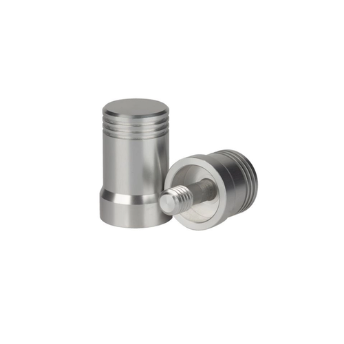 Action Threaded Aluminum 5/6 x 18 Joint Protector - Silver