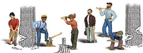 Woodland Scenics Lumberjacks HO Scale