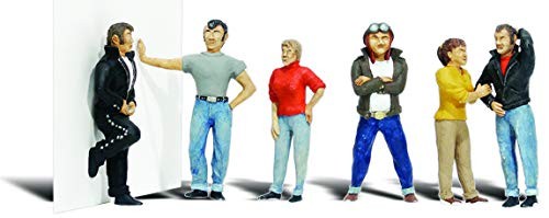 Woodland Scenics N Scale Scenic Accents Figures/People Set Rebels (6)