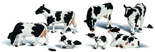 Holstein Cows N Scale Woodland