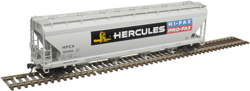 Atlas HO Scale ACF 5250 Covered Hopper Hercules Pro-Fax/HPCX #50404