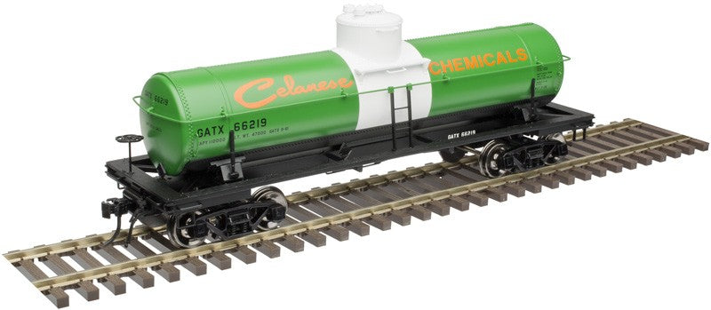 Atlas O Scale ACF Type 27 8,000-Gallon (2-Rail) Celanese Chemicals/GATX #66219