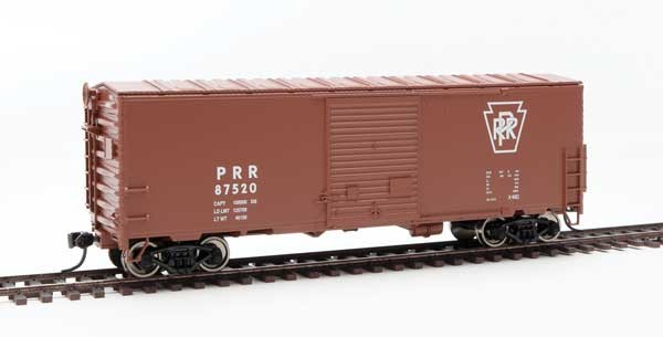 Walthers HO Scale 40' ACF Modern Boxcar/8' Door Pennsylvania Railroad/PRR #87520