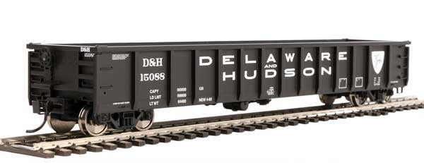 Walthers HO Scale 53' Railgon Gondola Delaware & Hudson/D&H #15088