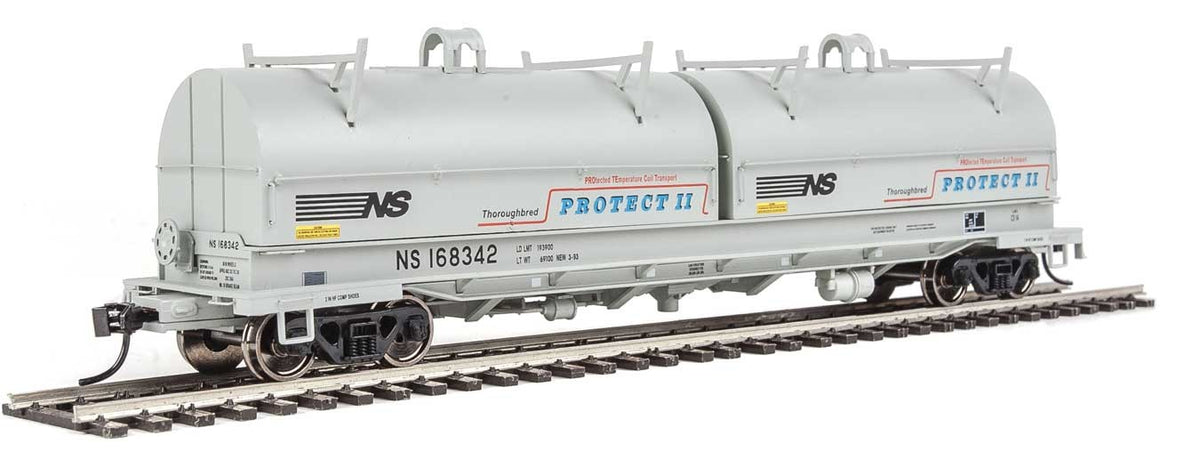 Walthers Proto HO Scale 50' Evans Cushion Coil Car Norfolk Southern/NS #168342