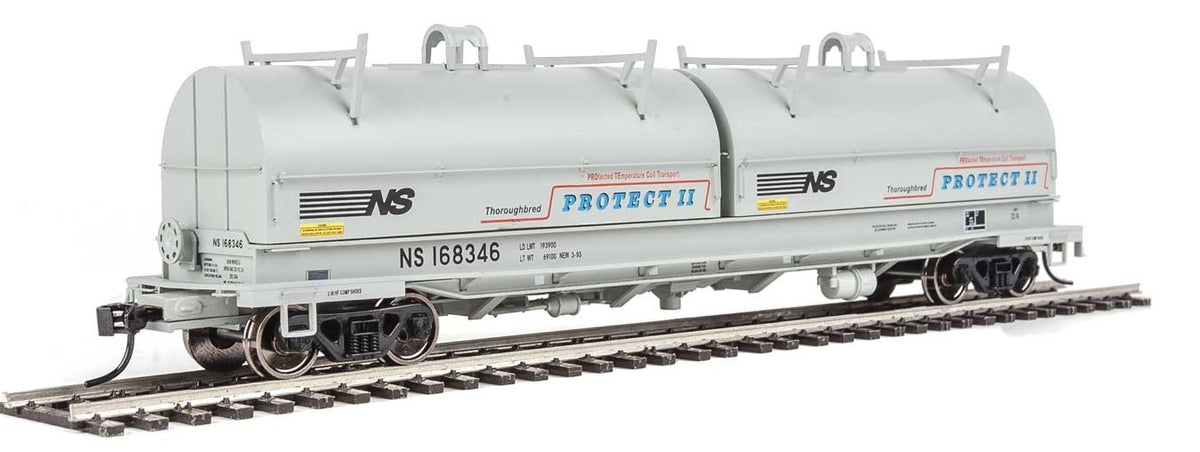 Walthers Proto HO Scale 50' Evans Cushion Coil Car Norfolk Southern/NS #168346