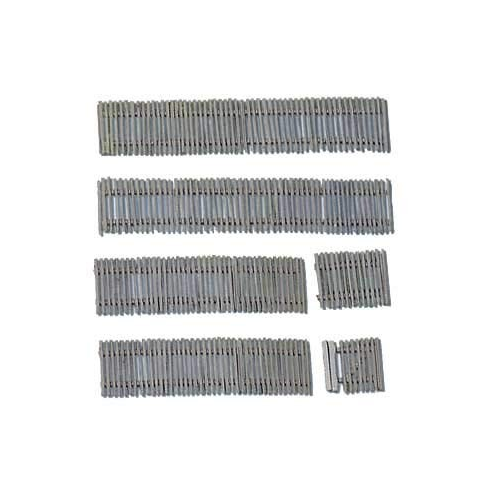 Walthers SceneMaster N Scale Picket Fence - Kit - 31-1/4in Overall Length