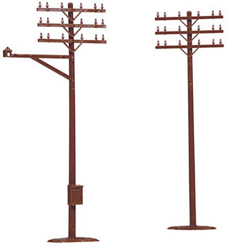 Atlas Trains 775 Ho Telephone Poles (12)