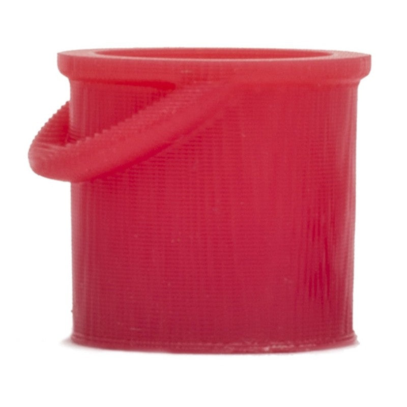 Atlas O Scale 3-D Printed Plastic Detail Parts Red Fire Bucket (8-Pack)