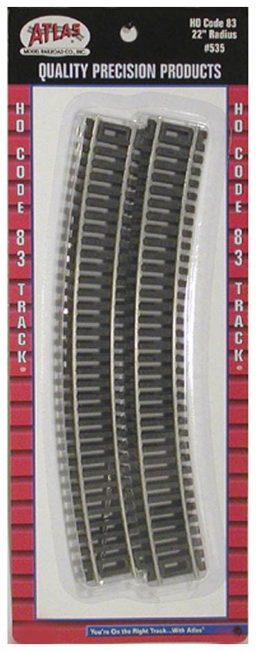 Atlas Trains 535 HO C83 22 Radius Curve (6)
