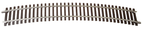 Atlas O Scale Code 148 NS 2-Rail Track 40.5" Radius Full Curve (Single Piece)