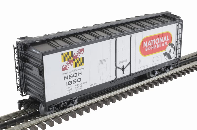 Atlas O Scale 40ft Plug Door Box Car (2-Rail) Beer Brand National Bohemian #1890