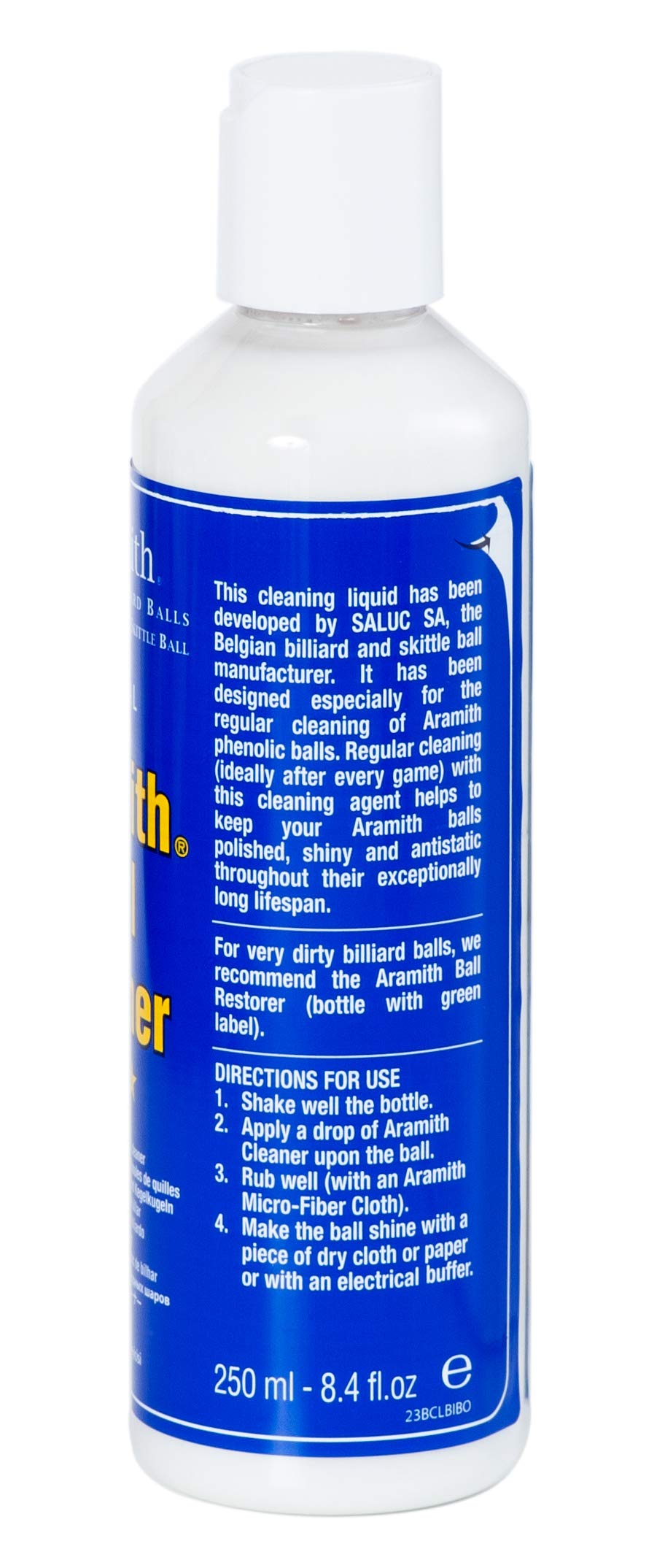 Aramith Phenolic Billiard Ball Care Cue Ball Cleaner and Restorer for Cleaning Restoring Polishing and Caring for Pool Balls (Pool Ball Cleaner)