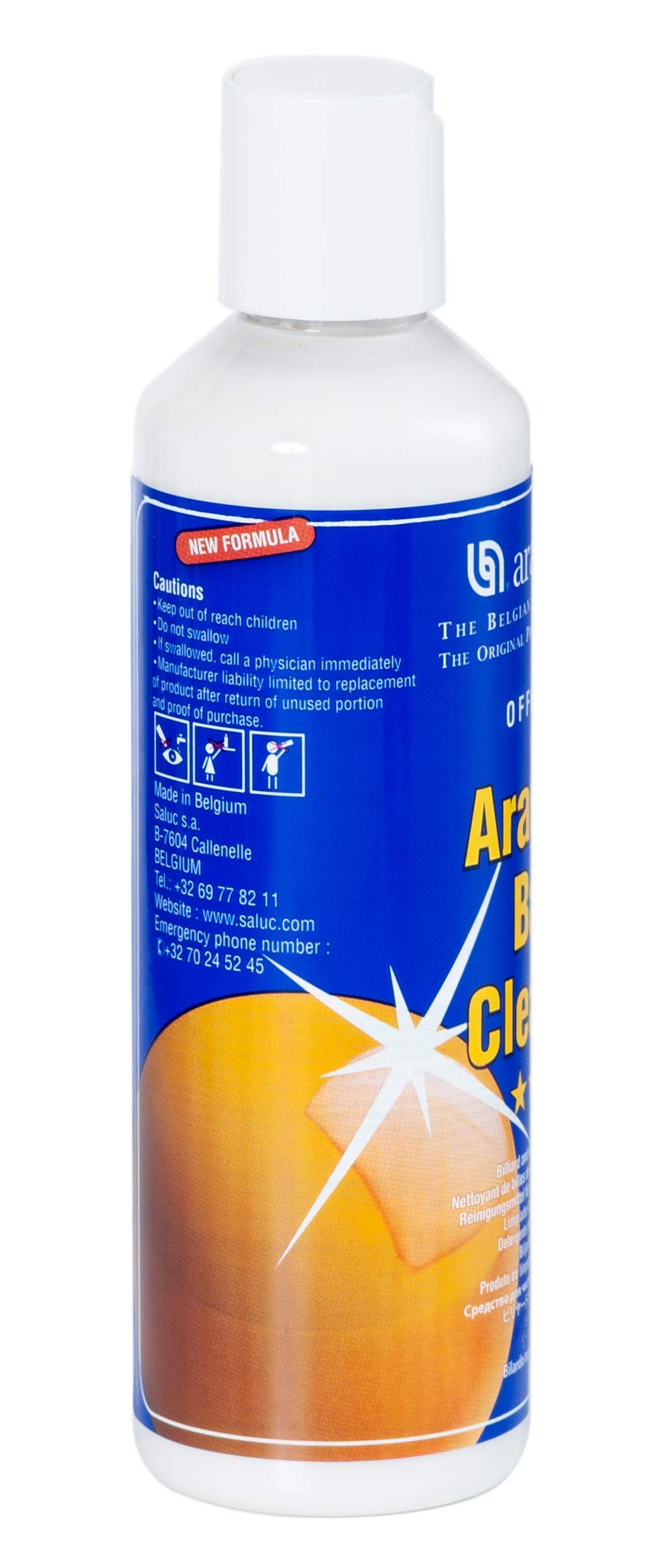 Aramith Phenolic Billiard Ball Care Cue Ball Cleaner and Restorer for Cleaning Restoring Polishing and Caring for Pool Balls (Pool Ball Cleaner)