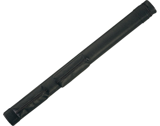 LUCASI Black Leatherette Pool Cue Case, 1B/1S (LC11A)